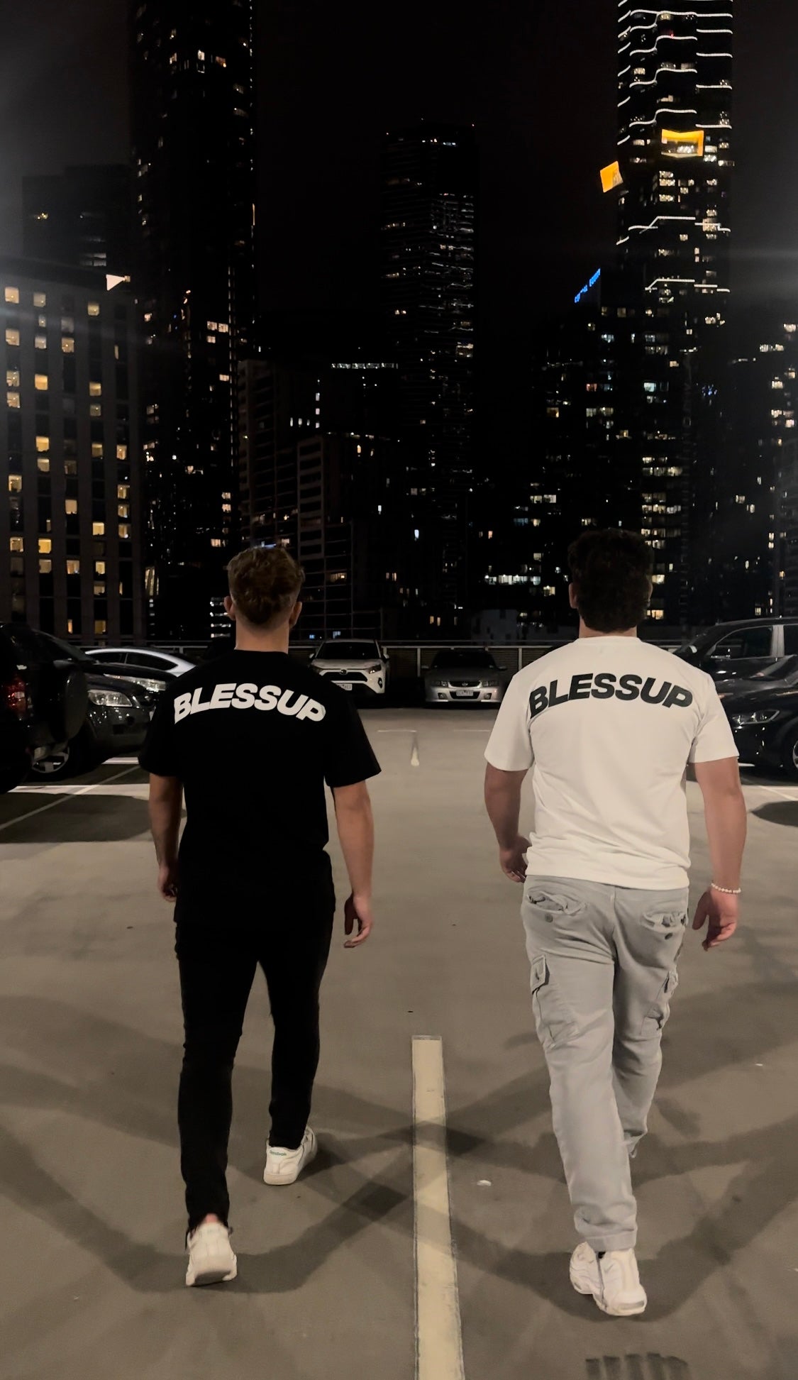 Slim Fit BlessUp Tee White